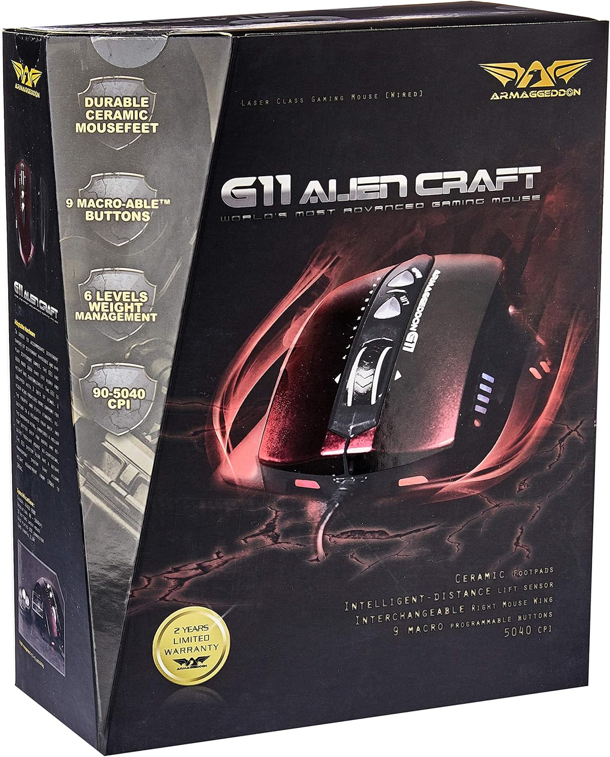 Armaggeddon A Mouse AlienCraft G11 Armaggeddon A Mouse AlienCraft G11